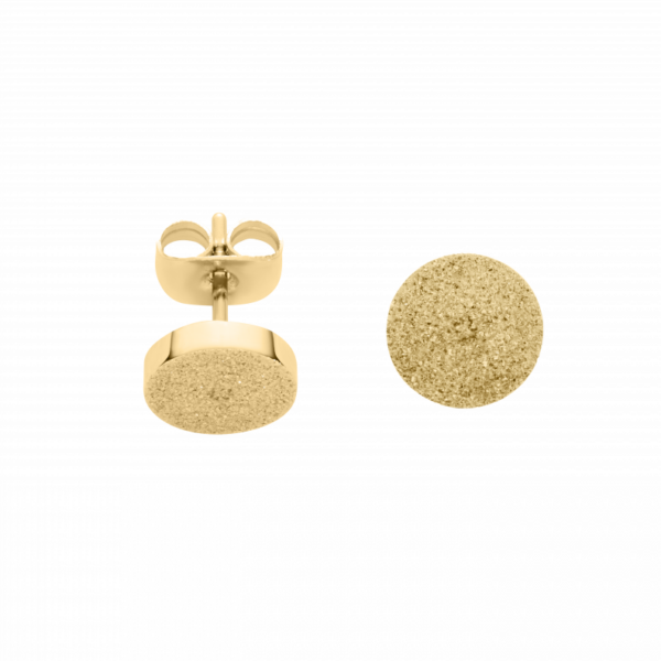 0090OG00 Ohrstecker  PVD-Echtgold-Beschichtung PVD-Echtgold-Beschichtung