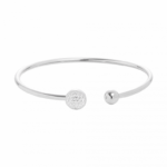 0113BE01 Armreifen Crystal poliert poliert