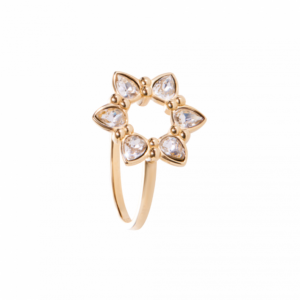 JS014RG01 Ringe  PVD-Echtgold-Beschichtung PVD-Echtgold-Beschichtung
