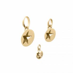 0110AG00 Anhänger  PVD-Echtgold-Beschichtung PVD-Echtgold-Beschichtung