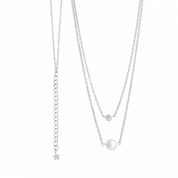 0132CE01 Collier Crystal poliert poliert
