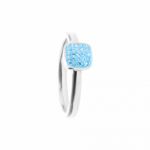 0135RE70 Ringe Aquamarine poliert poliert