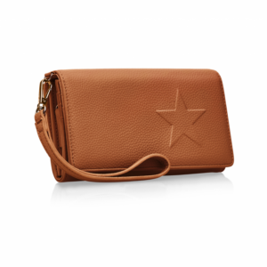 B00010 Geldtaschen Cognac