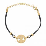 0126BG01 Armbänder Crystal PVD-Titan-Braun-Beschichtung PVD-Titan-Braun-Beschichtung