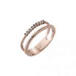 204RR Ringe  PVD-Echtgold-Beschichtung PVD-Echtgold-Beschichtung