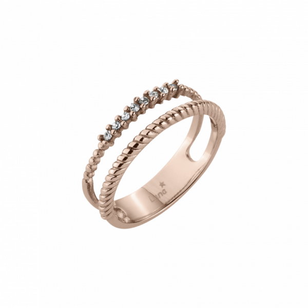 204RR Ringe  PVD-Echtgold-Beschichtung PVD-Echtgold-Beschichtung