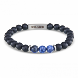 B00066 Armbänder Schwarz matt matt