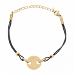 0125BG01 Armbänder Crystal PVD-Titan-Braun-Beschichtung PVD-Titan-Braun-Beschichtung