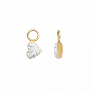 0134OG01 Einhänger Crystal PVD-Echtgold-Beschichtung PVD-Echtgold-Beschichtung