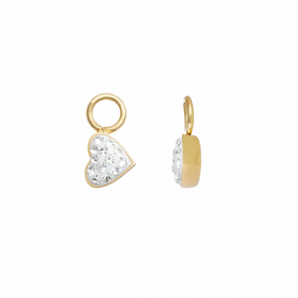 0134OG01 Einhänger Crystal PVD-Echtgold-Beschichtung PVD-Echtgold-Beschichtung