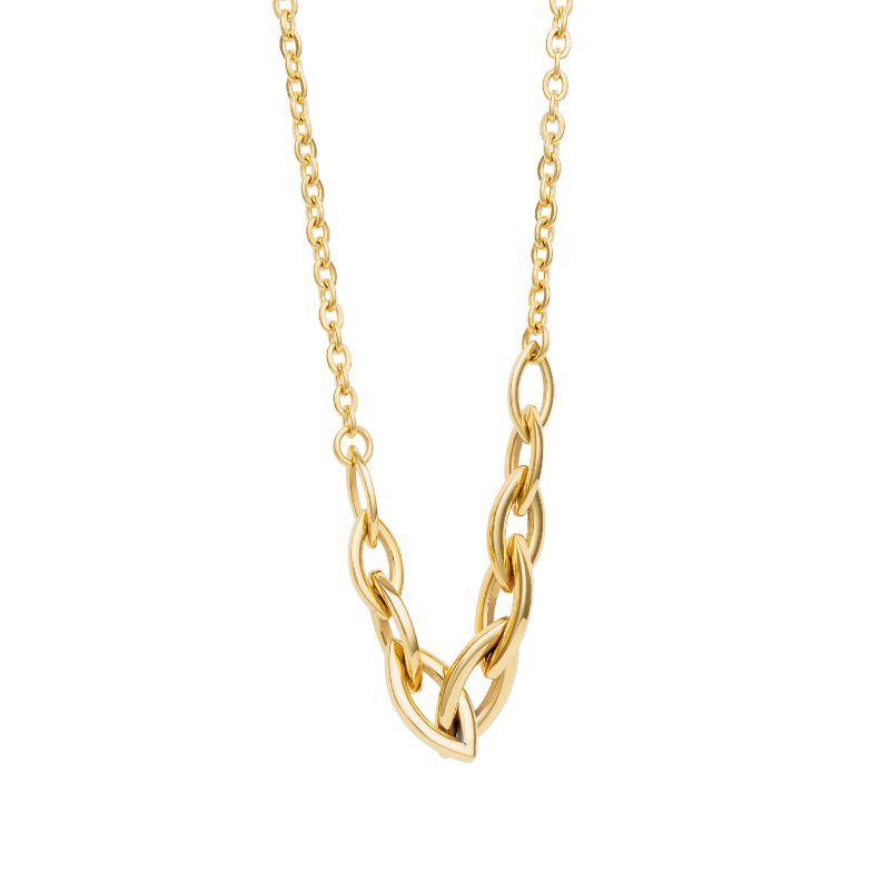 0157CG00 Collier  PVD-Echtgold-Beschichtung PVD-Echtgold-Beschichtung
