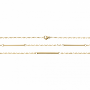 0065KG00 Ketten  PVD-Echtgold-Beschichtung PVD-Echtgold-Beschichtung