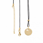 0128CG01 Collier  PVD-Titan-Braun-Beschichtung PVD-Titan-Braun-Beschichtung