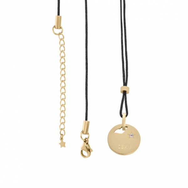 0128CG01 Collier  PVD-Titan-Braun-Beschichtung PVD-Titan-Braun-Beschichtung
