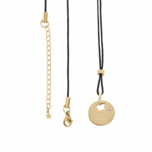 0129CG01 Collier  PVD-Titan-Braun-Beschichtung PVD-Titan-Braun-Beschichtung