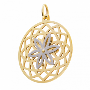 0097AG03 Anhänger  PVD-Echtgold-Beschichtung PVD-Echtgold-Beschichtung