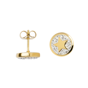 0160OG01 Ohrstecker  PVD-Echtgold-Beschichtung PVD-Echtgold-Beschichtung