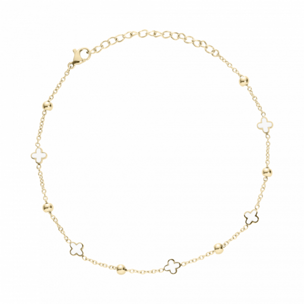 0105FG01 Fußkettchen  PVD-Echtgold-Beschichtung PVD-Echtgold-Beschichtung