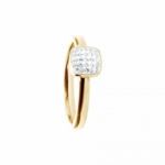 0135RG01 Ringe  PVD-Echtgold-Beschichtung PVD-Echtgold-Beschichtung