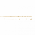 0107KG00 Ketten PVD-Echtgold-Beschichtung PVD-Echtgold-Beschichtung