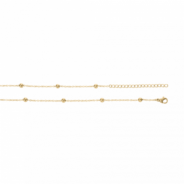 0107KG00 Ketten PVD-Echtgold-Beschichtung PVD-Echtgold-Beschichtung