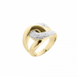 0080RG01 Ringe Crystal PVD-Titan-Braun-Beschichtung PVD-Titan-Braun-Beschichtung