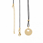 0125CG01 Collier  PVD-Titan-Braun-Beschichtung PVD-Titan-Braun-Beschichtung