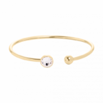 0114BG01 Armreifen  PVD-Echtgold-Beschichtung PVD-Echtgold-Beschichtung