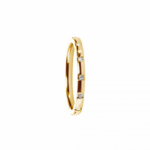 0145RG01 Ringe Crystal PVD-Echtgold-Beschichtung PVD-Echtgold-Beschichtung