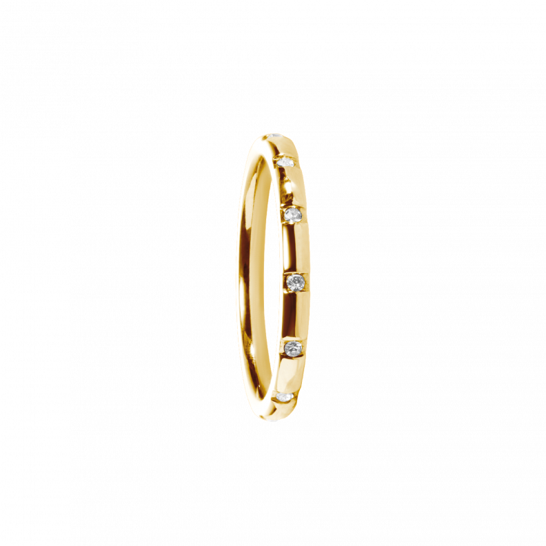 0145RG01 Ringe  PVD-Echtgold-Beschichtung PVD-Echtgold-Beschichtung