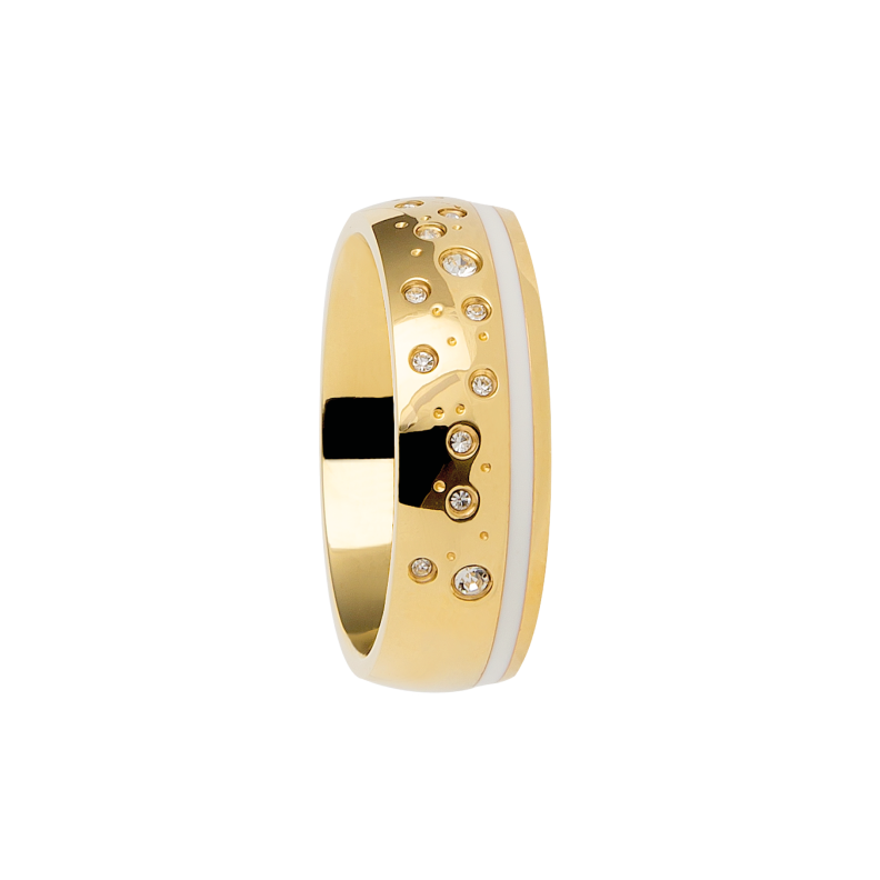 0108RG01 Ringe  PVD-Echtgold-Beschichtung PVD-Echtgold-Beschichtung