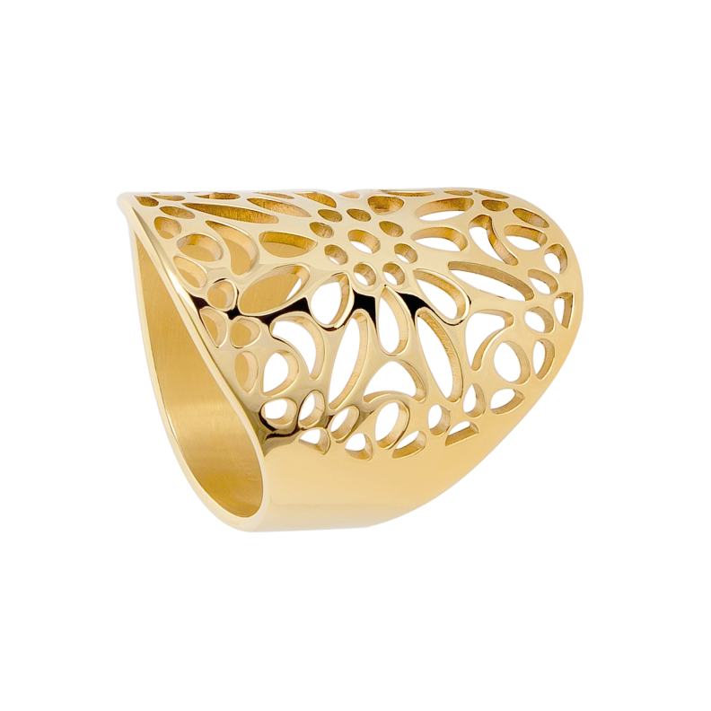 0089RG00 Ringe  PVD-Echtgold-Beschichtung PVD-Echtgold-Beschichtung