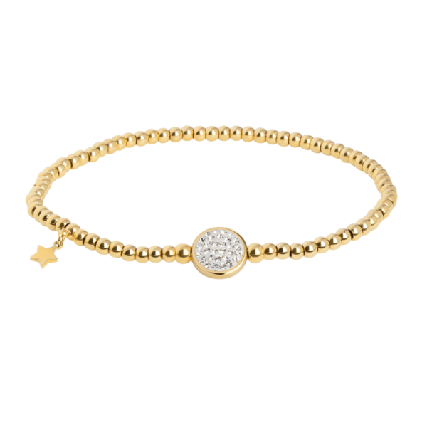 0167BG01 Armbänder Crystal PVD-Echtgold-Beschichtung PVD-Echtgold-Beschichtung