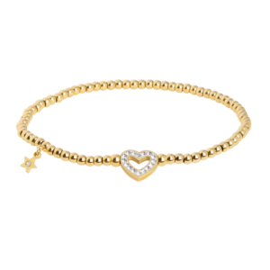 0137BG01 Armbänder Crystal PVD-Echtgold-Beschichtung PVD-Echtgold-Beschichtung