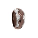 0116RB01 Ringe  PVD-Titan-Braun-Beschichtung PVD-Titan-Braun-Beschichtung