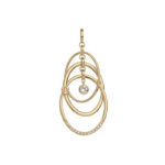 21027GOKY Anhänger Crystal Echtgold-Veredelung Echtgold-Veredelung