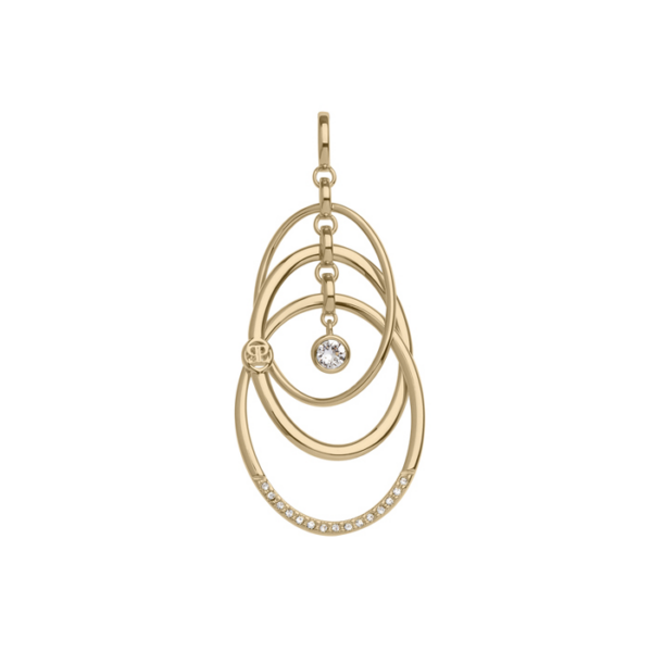 21027GOKY Anhänger Crystal Echtgold-Veredelung Echtgold-Veredelung