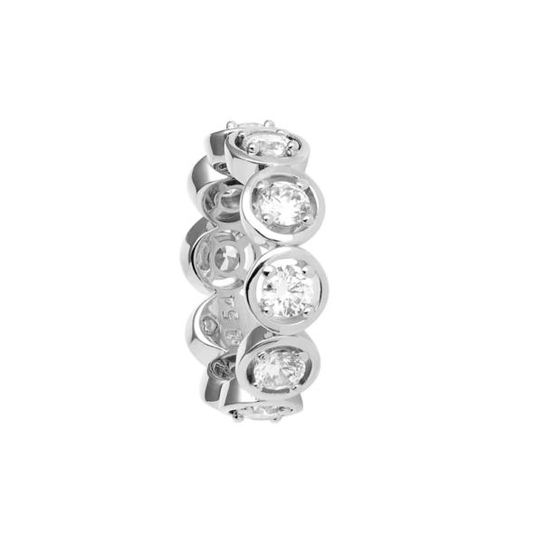 5002RE01 Ringe Crystal Rhodium-Veredelung Rhodium-Veredelung