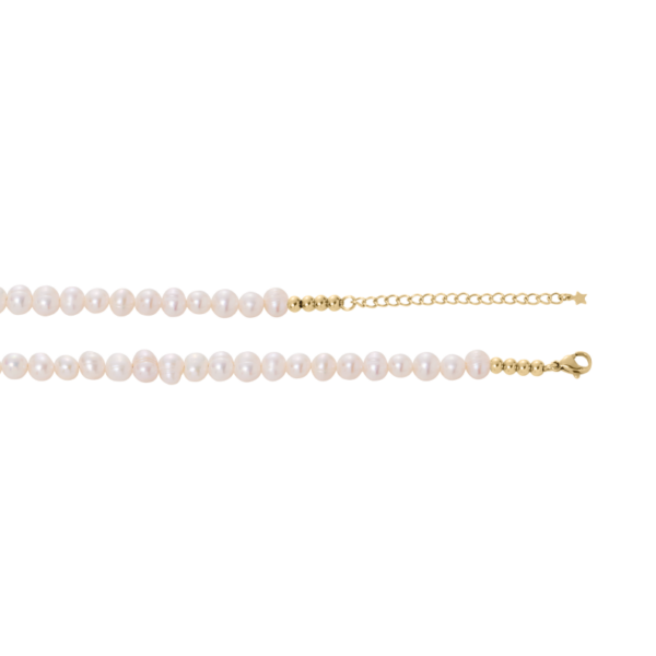 0103KG01 Ketten Weiß PVD-Echtgold-Beschichtung PVD-Echtgold-Beschichtung