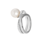 21035RHCS Ringe Crystal Rhodium-Veredelung Rhodium-Veredelung
