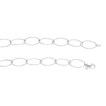 5004KE00 Ketten  Rhodium-Veredelung Rhodium-Veredelung