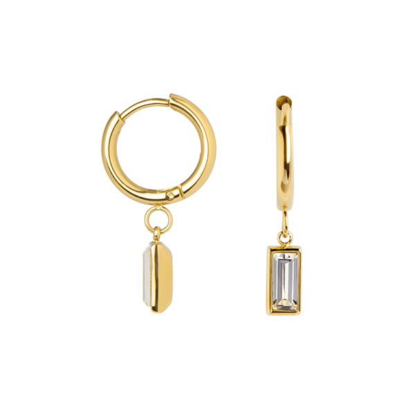 0155OG01 Creolen  PVD-Echtgold-Beschichtung PVD-Echtgold-Beschichtung