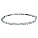 5005BE06 Armbänder Aquamarine Rhodium-Veredelung Rhodium-Veredelung
