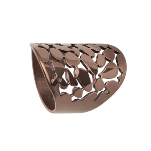 0038RB00 Ringe  PVD-Titan-Braun-Beschichtung PVD-Titan-Braun-Beschichtung