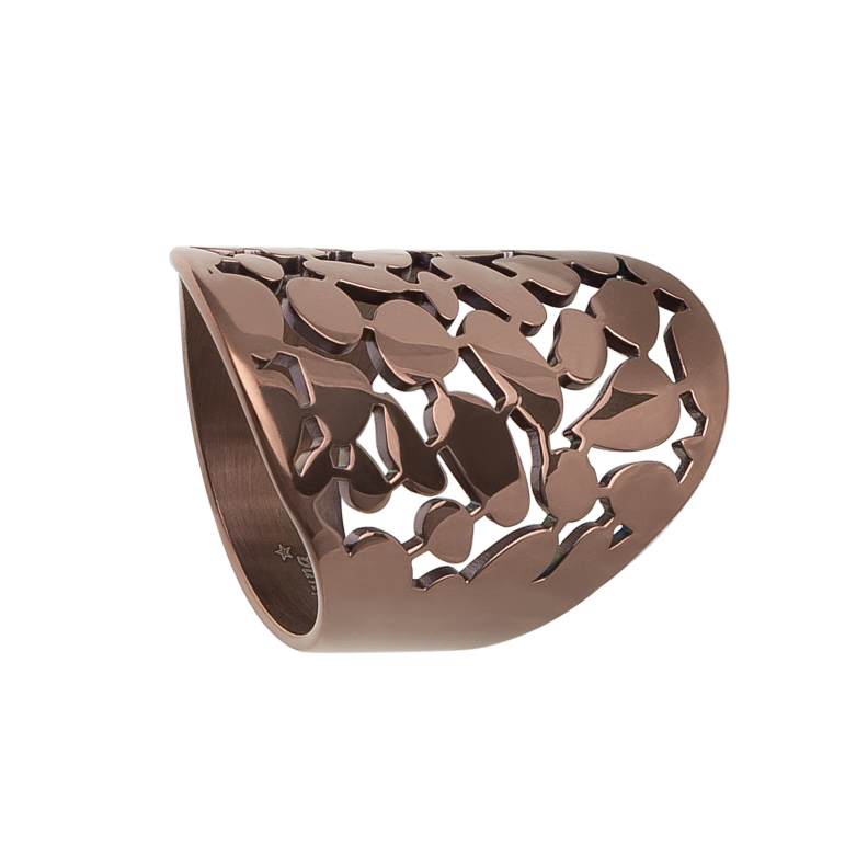 0038RB00 Ringe  PVD-Titan-Braun-Beschichtung PVD-Titan-Braun-Beschichtung