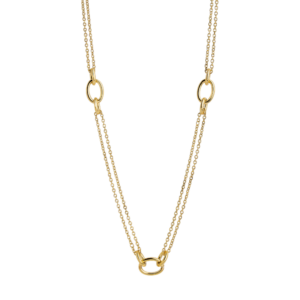 0175CG00 Collier  PVD-Echtgold-Beschichtung PVD-Echtgold-Beschichtung