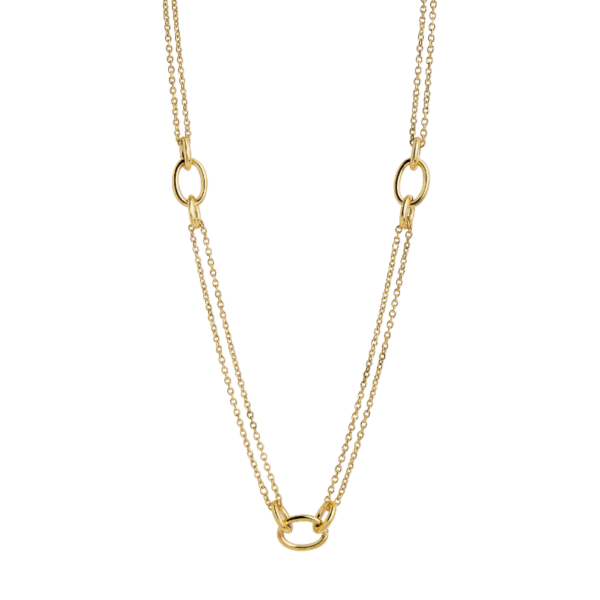 0175CG00 Collier  PVD-Echtgold-Beschichtung PVD-Echtgold-Beschichtung
