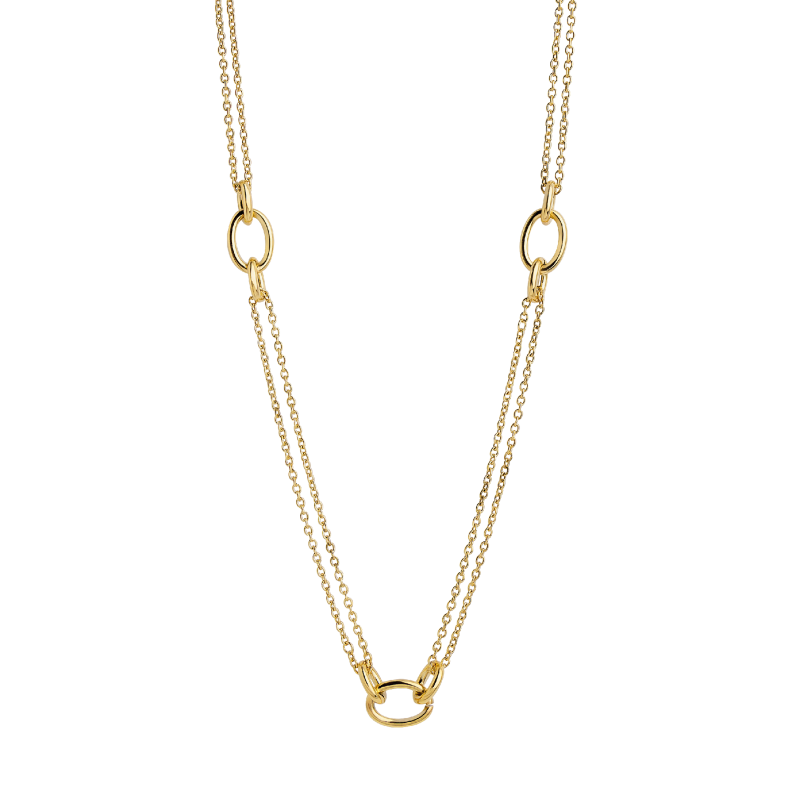 0175CG00 Collier  PVD-Echtgold-Beschichtung PVD-Echtgold-Beschichtung