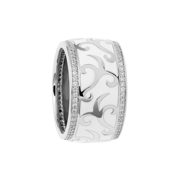 5007RE01 Ringe Crystal Rhodium-Veredelung Rhodium-Veredelung