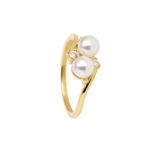 0173RG01 Ringe Crystal PVD-Echtgold-Beschichtung PVD-Echtgold-Beschichtung